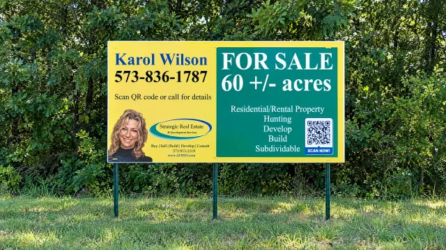 Yard sign